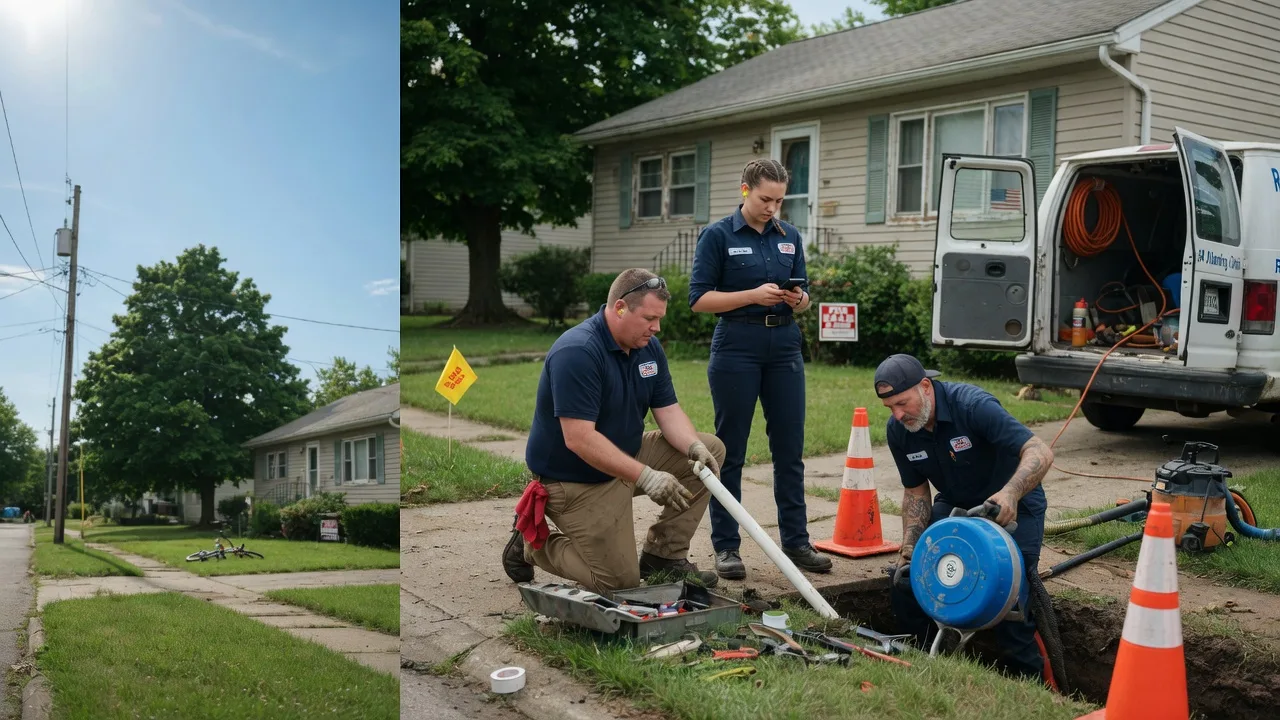 Sewer Line Repair in Falmouth, MI near me